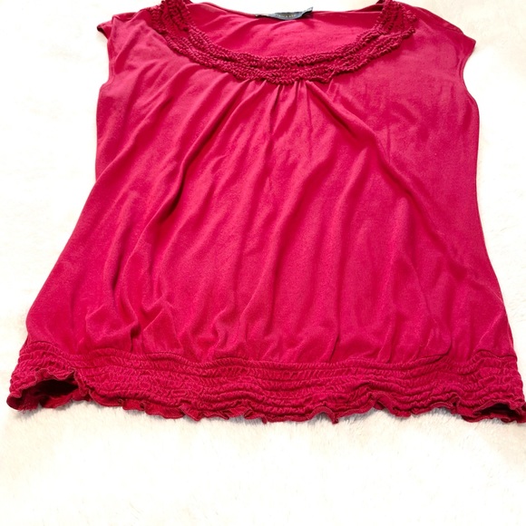 Women’s OUTBACK RED Short Sleeve Scoop Neck Top Size M - Picture 10 of 13